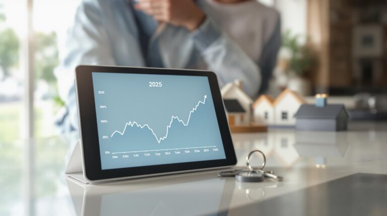 tablette-taux-immobilier-credit-2025-evolution